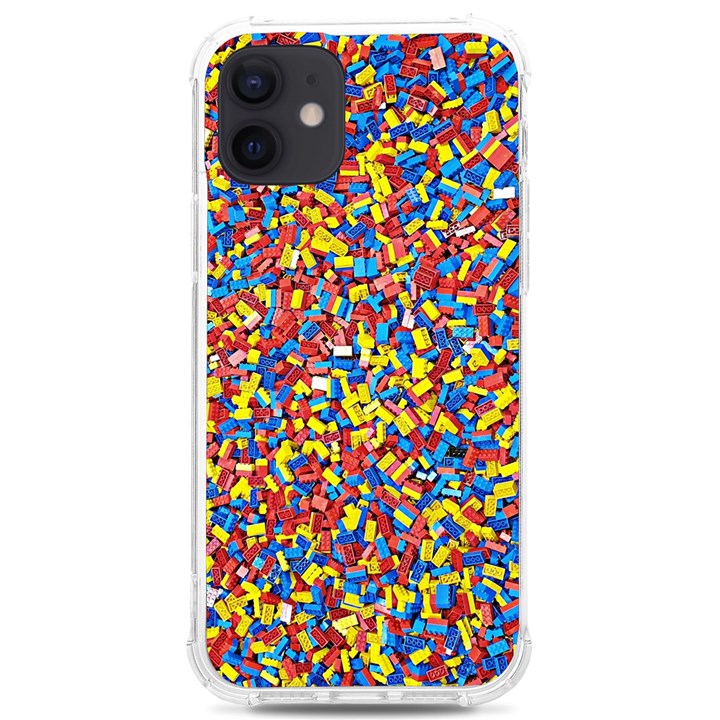 Colorful Lego Texture Lego Bricks iPhone 12/12 Pro TPU UV Print Case