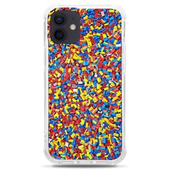 Colorful Lego Texture Lego Bricks Iphone 12 Mini Tpu Uv Print Case	 by kyorashop23