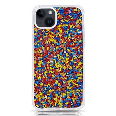 Colorful Lego Texture Lego Bricks Iphone 14 Plus Tpu Uv Print Case by kyorashop23