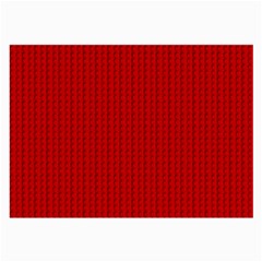 Ed Lego Texture Macro, Red Dots Background, Lego Large Glasses Cloth by kyorashop23