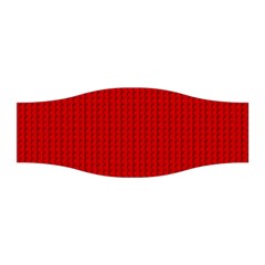 Ed Lego Texture Macro, Red Dots Background, Lego Stretchable Headband by kyorashop23