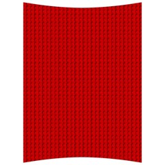 Ed Lego Texture Macro, Red Dots Background, Lego Back Support Cushion by kyorashop23