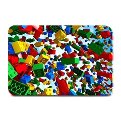 Falling Lego Bricks, Desenho Plate Mats by kyorashop23