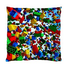 Falling Lego Bricks, Desenho Standard Cushion Case (two Sides) by kyorashop23