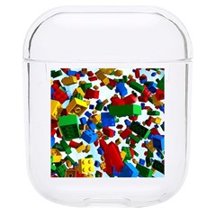 Falling Lego Bricks, Desenho Hard Pc Airpods 1/2 Case by kyorashop23