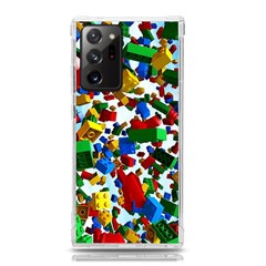 Falling Lego Bricks, Desenho Samsung Galaxy Note 20 Ultra Tpu Uv Case by kyorashop23