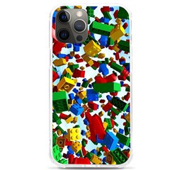 Falling Lego Bricks, Desenho Iphone 12 Pro Max Tpu Uv Print Case by kyorashop23