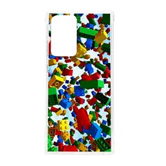 Falling Lego Bricks, Desenho Samsung Galaxy Note 20 Ultra Tpu Uv Case