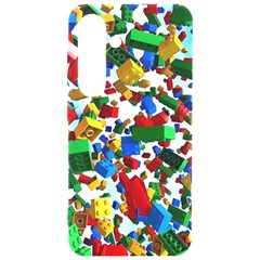 Falling Lego Bricks, Desenho Samsung Galaxy S24 6 2 Inch Black Tpu Uv Case