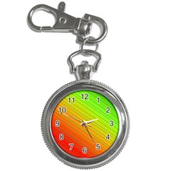 Orange Green Gradient Hunter Key Chain Watches by Dutashop