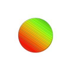 Orange Green Gradient Hunter Golf Ball Marker (4 Pack) by Dutashop