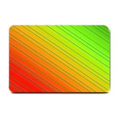 Orange Green Gradient Hunter Small Doormat by Dutashop