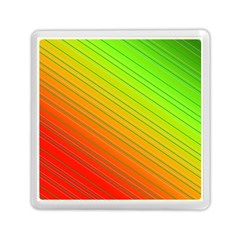 Orange Green Gradient Hunter Memory Card Reader (square) by Dutashop