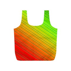 Orange Green Gradient Hunter Full Print Recycle Bag (s) by Dutashop