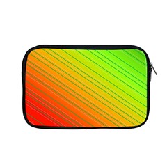 Orange Green Gradient Hunter Apple Macbook Pro 13  Zipper Case by Dutashop