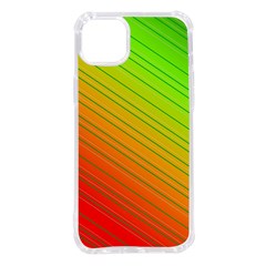 Orange Green Gradient Hunter Iphone 14 Plus Tpu Uv Print Case by Dutashop