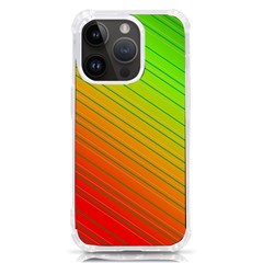 Orange Green Gradient Hunter Iphone 14 Pro Tpu Uv Print Case