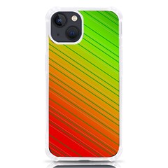 Orange Green Gradient Hunter Iphone 13 Tpu Uv Print Case