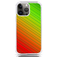 Orange Green Gradient Hunter Iphone 13 Pro Max Tpu Uv Print Case