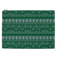 Christmas Knit Digital Cosmetic Bag (xxl)