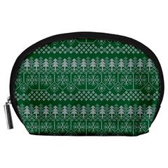 Christmas Knit Digital Accessory Pouch (large)