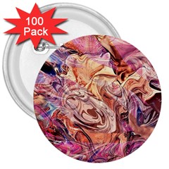 Blend  3  Buttons (100 Pack)  by kaleidomarblingart