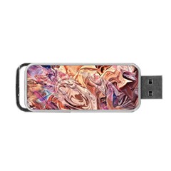 Blend  Portable Usb Flash (one Side) by kaleidomarblingart