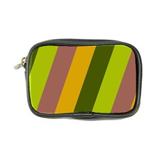 Autmn Stripes Colors Geometric Print Design Coin Purse