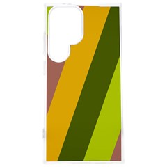 Autmn Stripes Colors Geometric Print Design Samsung Galaxy S24 Plus 6 7 Inch Tpu Uv Case by dflcprintsclothing