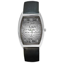 Math Formula Barrel Style Metal Watch by Bedest