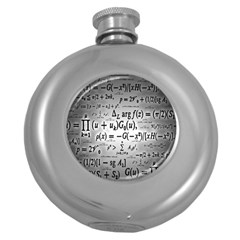 Math Formula Round Hip Flask (5 Oz)