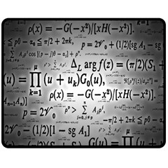 Math Formula Fleece Blanket (medium) by Bedest