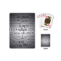 Math Formula Playing Cards Single Design (mini)