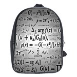 Math Formula School Bag (XL) Front