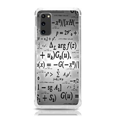 Math Formula Samsung Galaxy S20 6 2 Inch Tpu Uv Case by Bedest