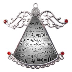 Math Formula Metal Angel With Crystal Ornament by Bedest