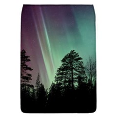 Silhouette Of Aurora Borealis Removable Flap Cover (l) by Bedest