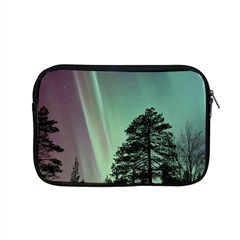 Silhouette Of Aurora Borealis Apple Macbook Pro 15  Zipper Case by Bedest