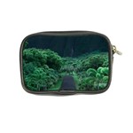 Jungle Road Hawaii Asphalt Mountains Green Coin Purse Back