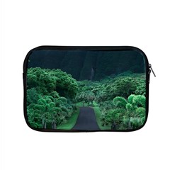 Jungle Road Hawaii Asphalt Mountains Green Apple Macbook Pro 15  Zipper Case by Bedest