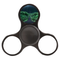 Jungle Road Hawaii Asphalt Mountains Green Finger Spinner by Bedest