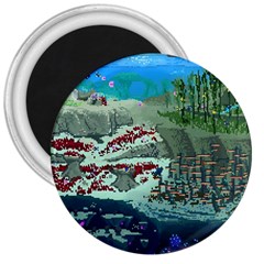 The Overworld Aurora Subnautica 3  Magnets by Bedest