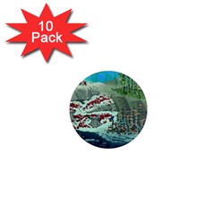 The Overworld Aurora Subnautica 1  Mini Magnet (10 Pack)  by Bedest