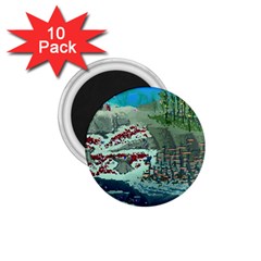 The Overworld Aurora Subnautica 1 75  Magnets (10 Pack)  by Bedest