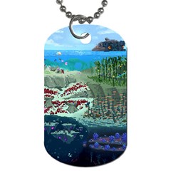 The Overworld Aurora Subnautica Dog Tag (one Side) by Bedest