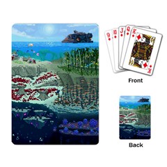 The Overworld Aurora Subnautica Playing Cards Single Design (rectangle)