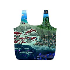 The Overworld Aurora Subnautica Full Print Recycle Bag (s) by Bedest