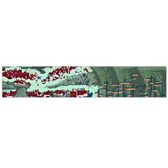 The Overworld Aurora Subnautica Large Premium Plush Fleece Scarf  by Bedest