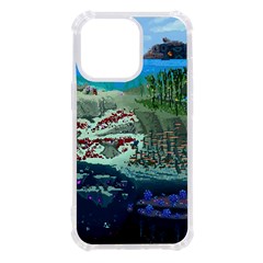 The Overworld Aurora Subnautica Iphone 13 Pro Tpu Uv Print Case by Bedest