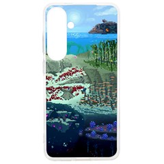 The Overworld Aurora Subnautica Samsung Galaxy S24 Ultra 6 9 Inch Tpu Uv Case by Bedest